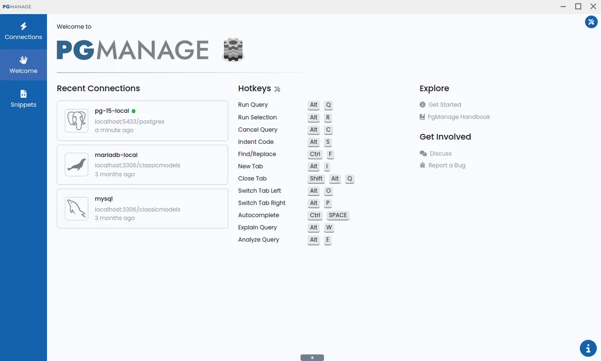 PgManage 1.3 Release: Powerful New Features and Enhanced Usability