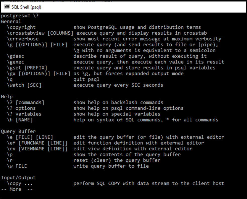 How to Run PostgreSQL Queries in psql - CommandPrompt Inc.