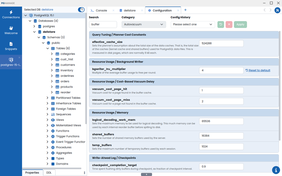 pg-config-management