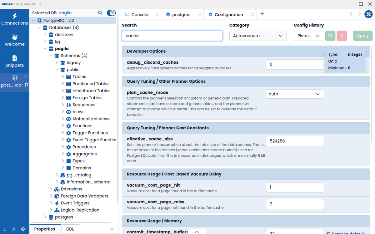 pg-config-management